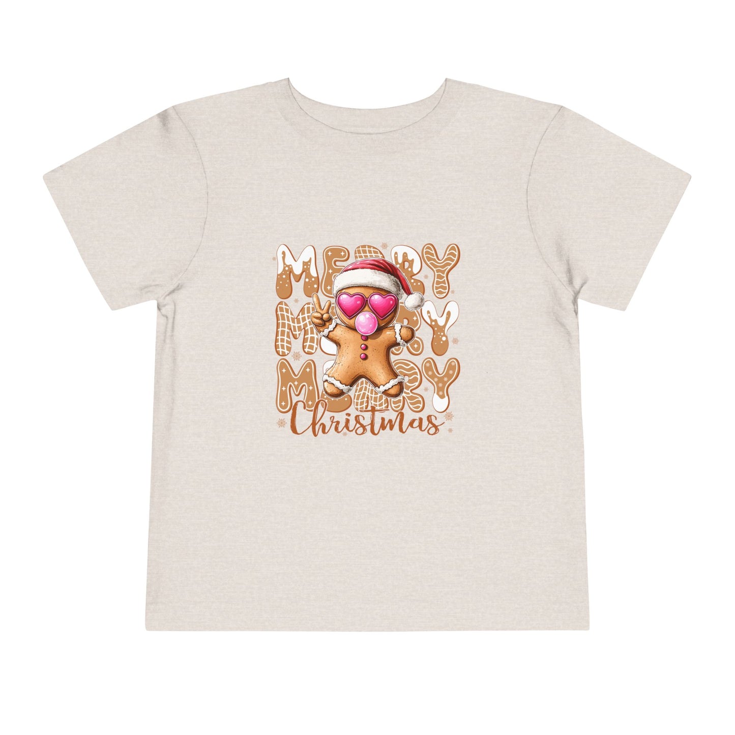 Gingerbread Merry Toddler Tee