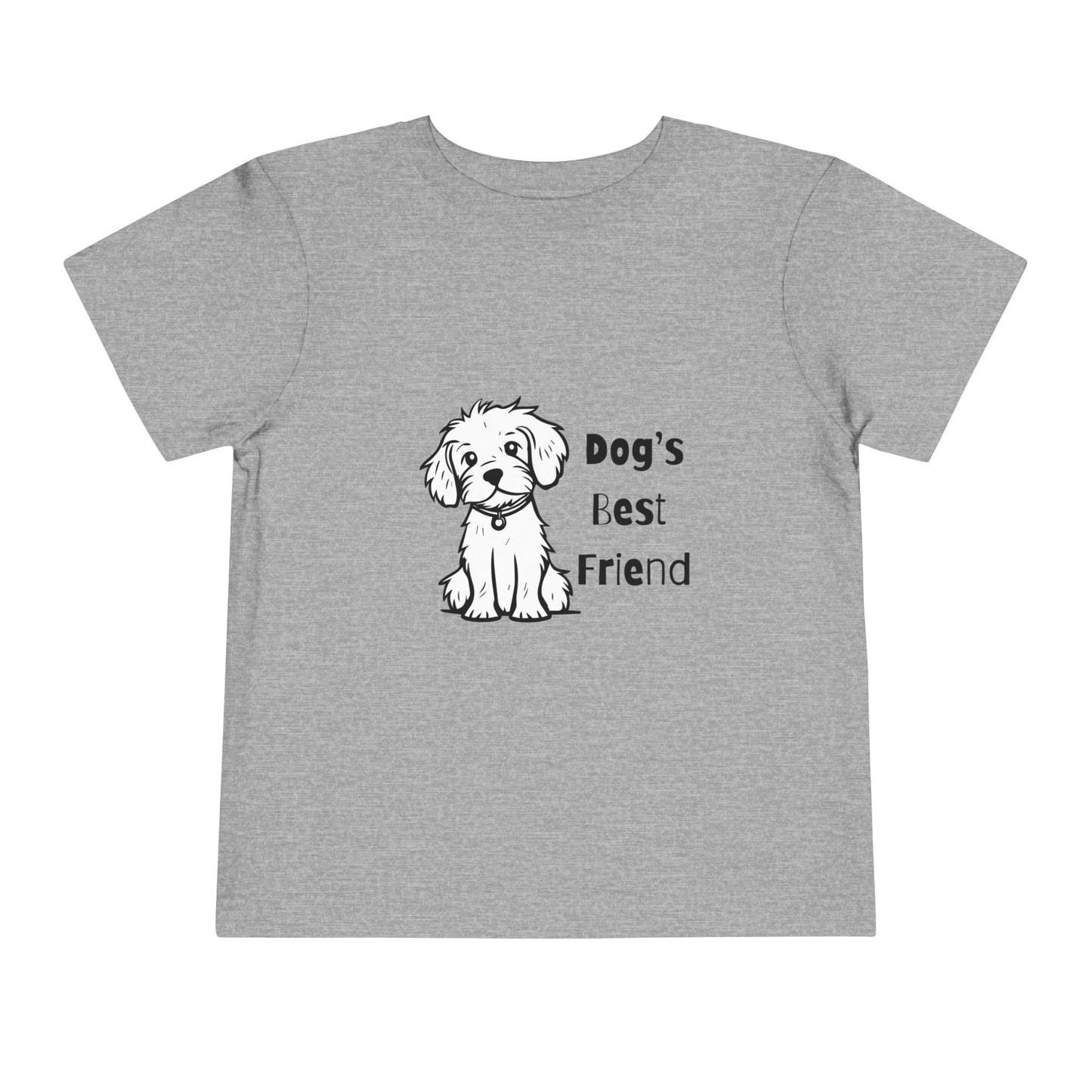 Dog's Best Friend Puppy Design Toddler T-Shirt