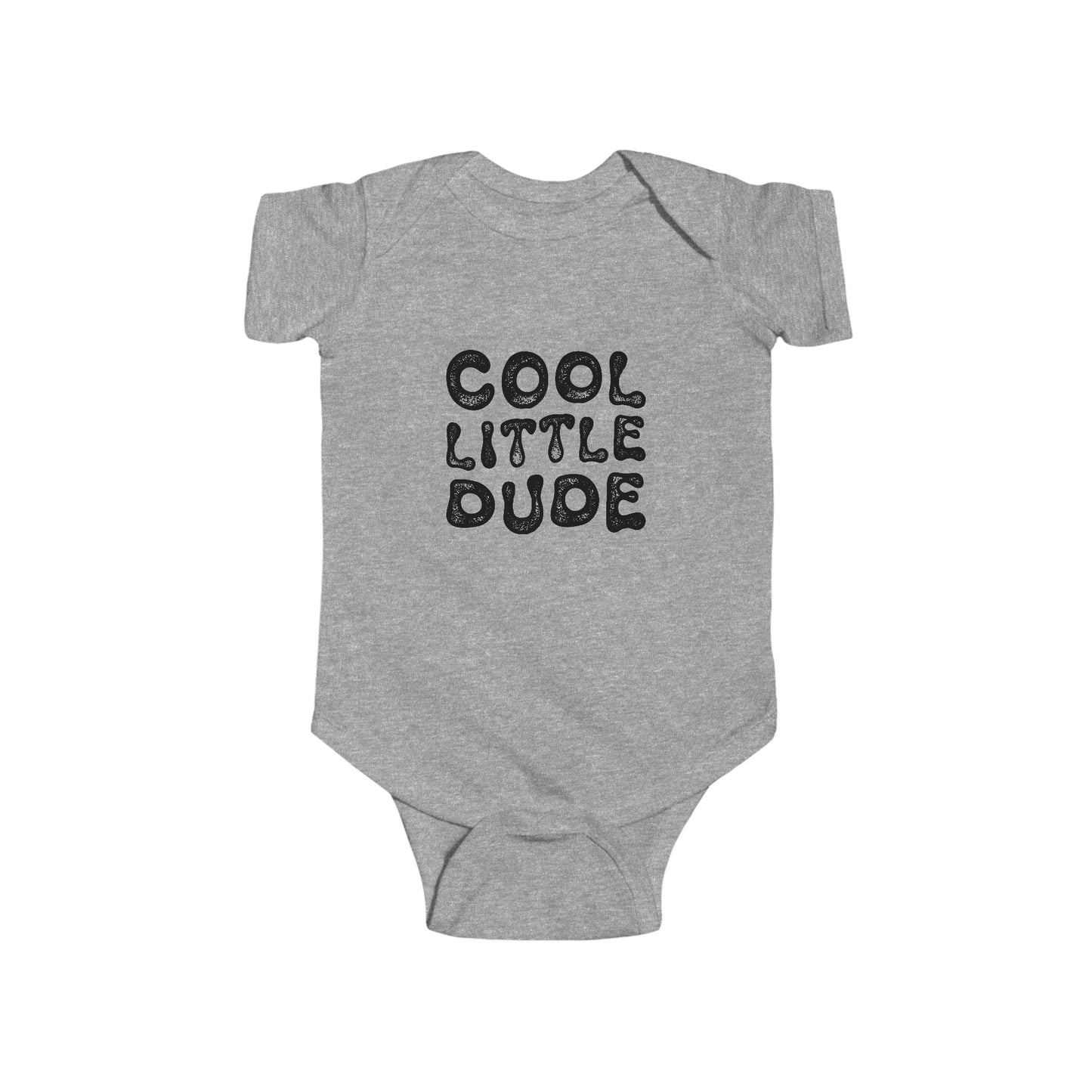 Cool Little Dude Baby Onesie - Retro Design - Baby Shower Gift