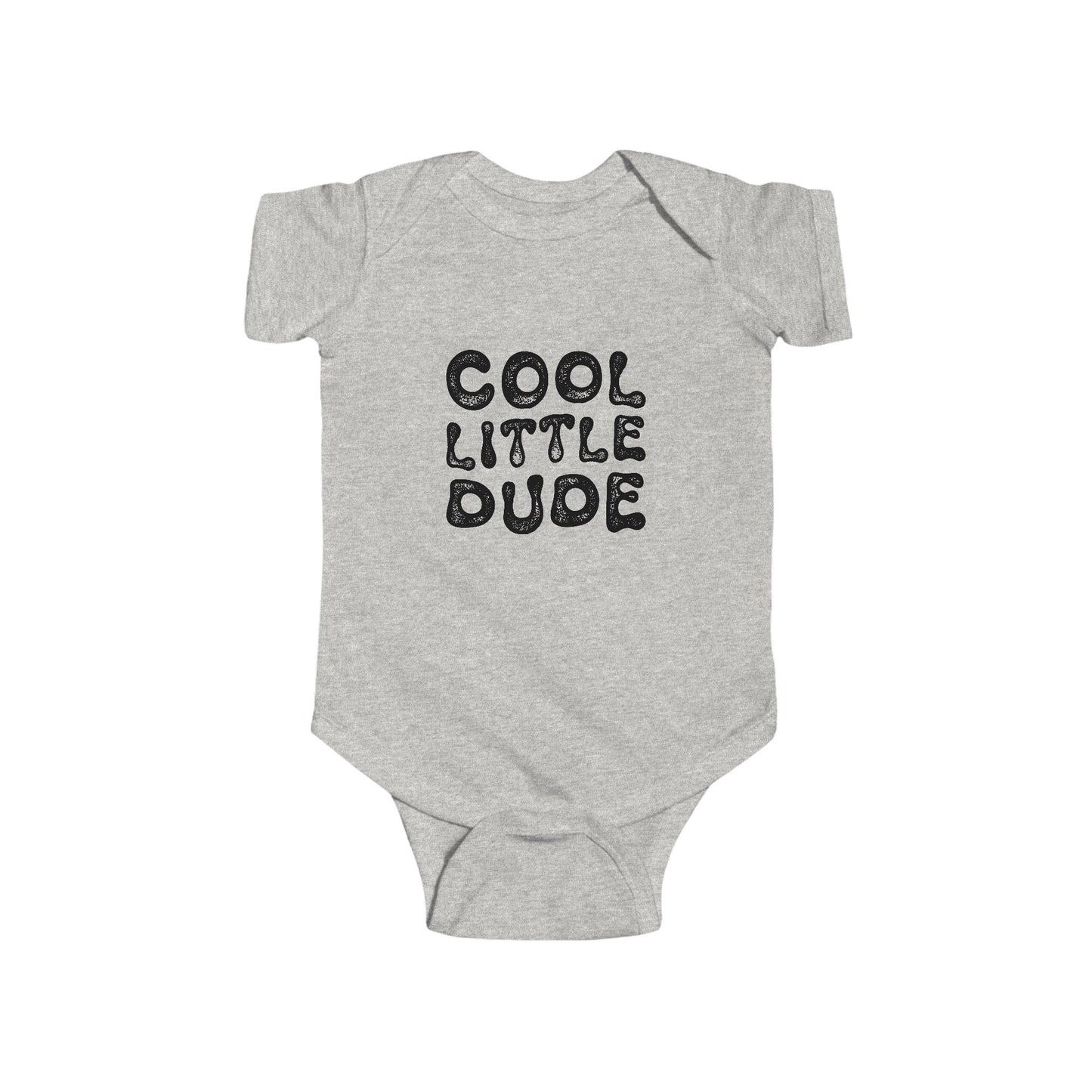 Cool Little Dude Baby Onesie - Retro Design - Baby Shower Gift