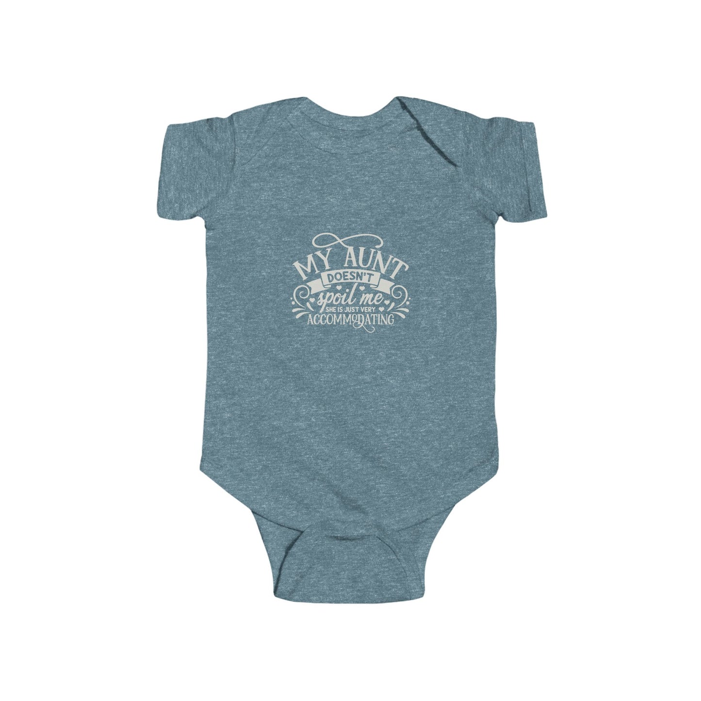 "My Aunt Doesn't Spoil Me" Lucky Baby Bodysuit, Cute Baby Onesie, Gift for New Aunts, Baby Shower Apparel, Funny Auntie Outfit, Newborn Clothing, Gift from New Aunt