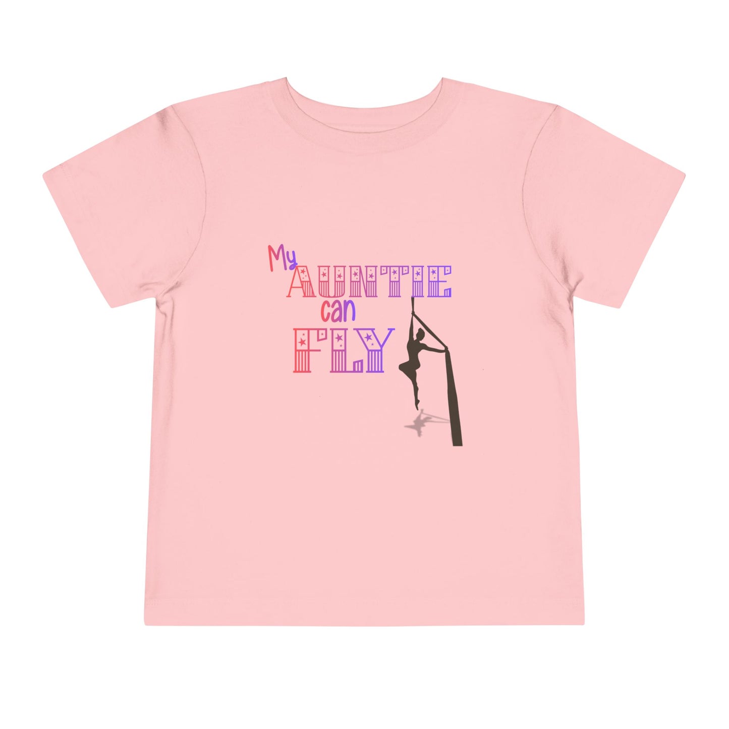 My Auntie Can Fly Aerialist Auntie Gift Toddler T-Shirt