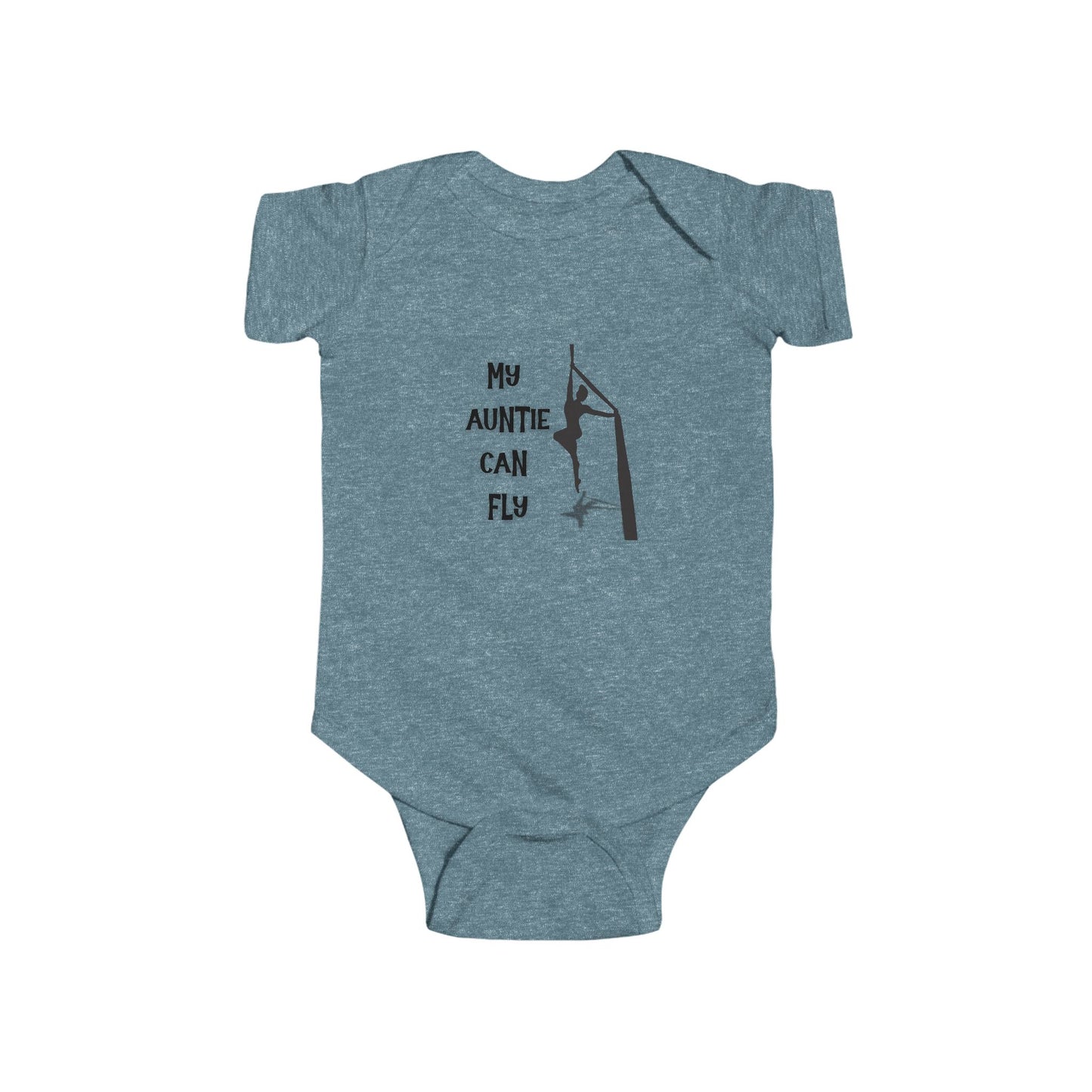 My Auntie Can Fly Aerial Infant Bodysuit, Baby Shower Gift, Cute Baby Outfit, Toddler Apparel, Unique Gift for New Parents