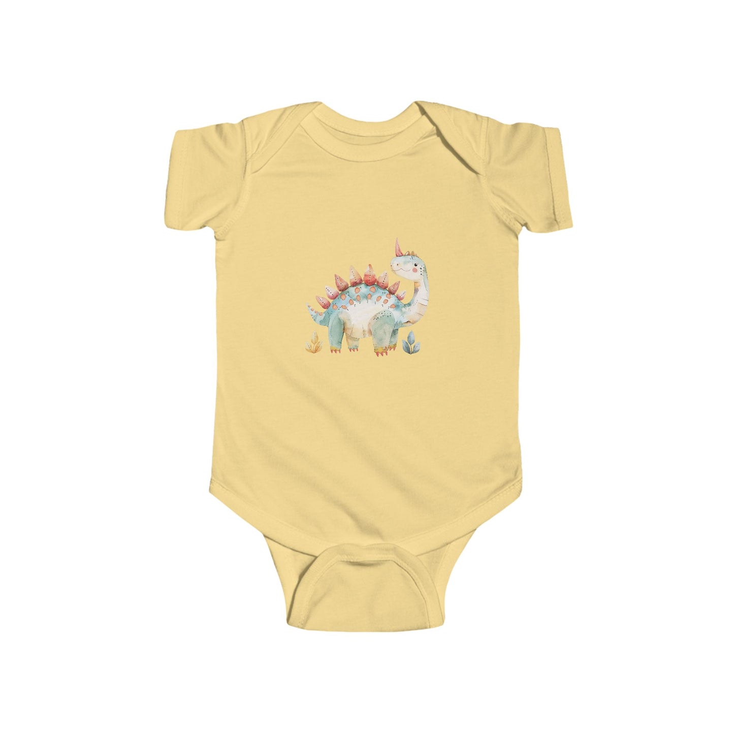 Dinosaur Watercolor Infant Bodysuit, Cute Baby Gift, Dinosaur Onesie, Baby Shower Present, Nursery Decor, Fun Toddler Outfit