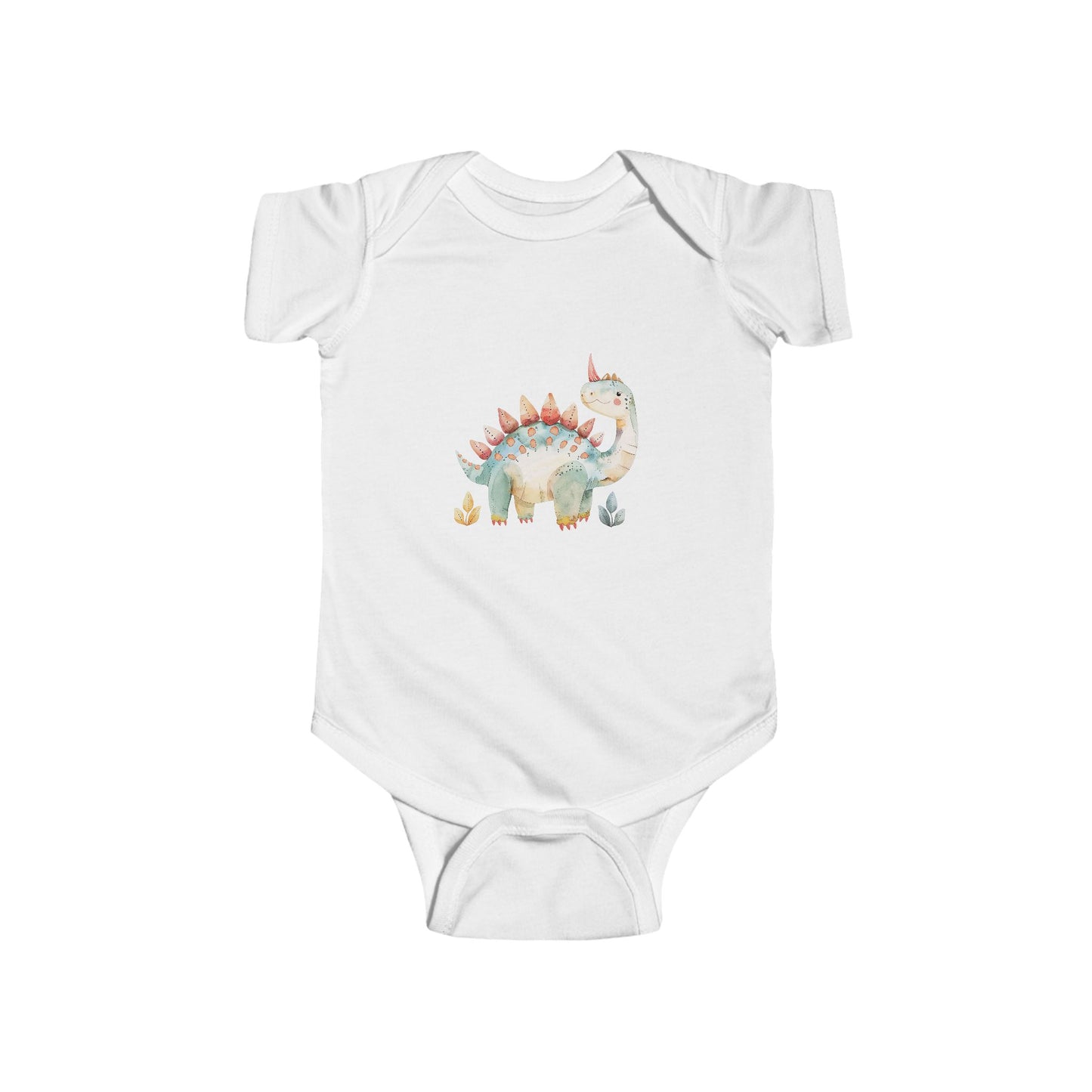 Dinosaur Watercolor Infant Bodysuit, Cute Baby Gift, Dinosaur Onesie, Baby Shower Present, Nursery Decor, Fun Toddler Outfit
