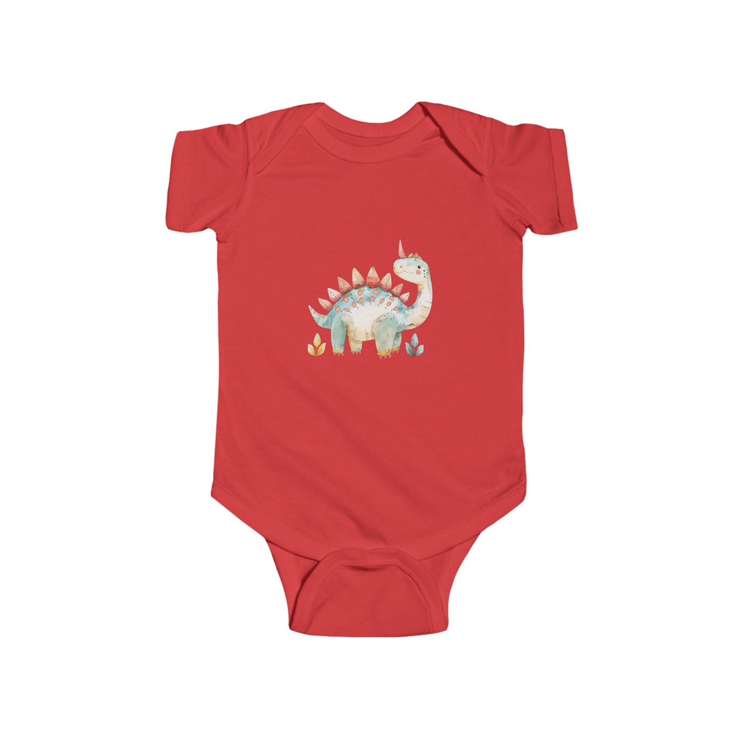 Dinosaur Watercolor Infant Bodysuit, Cute Baby Gift, Dinosaur Onesie, Baby Shower Present, Nursery Decor, Fun Toddler Outfit
