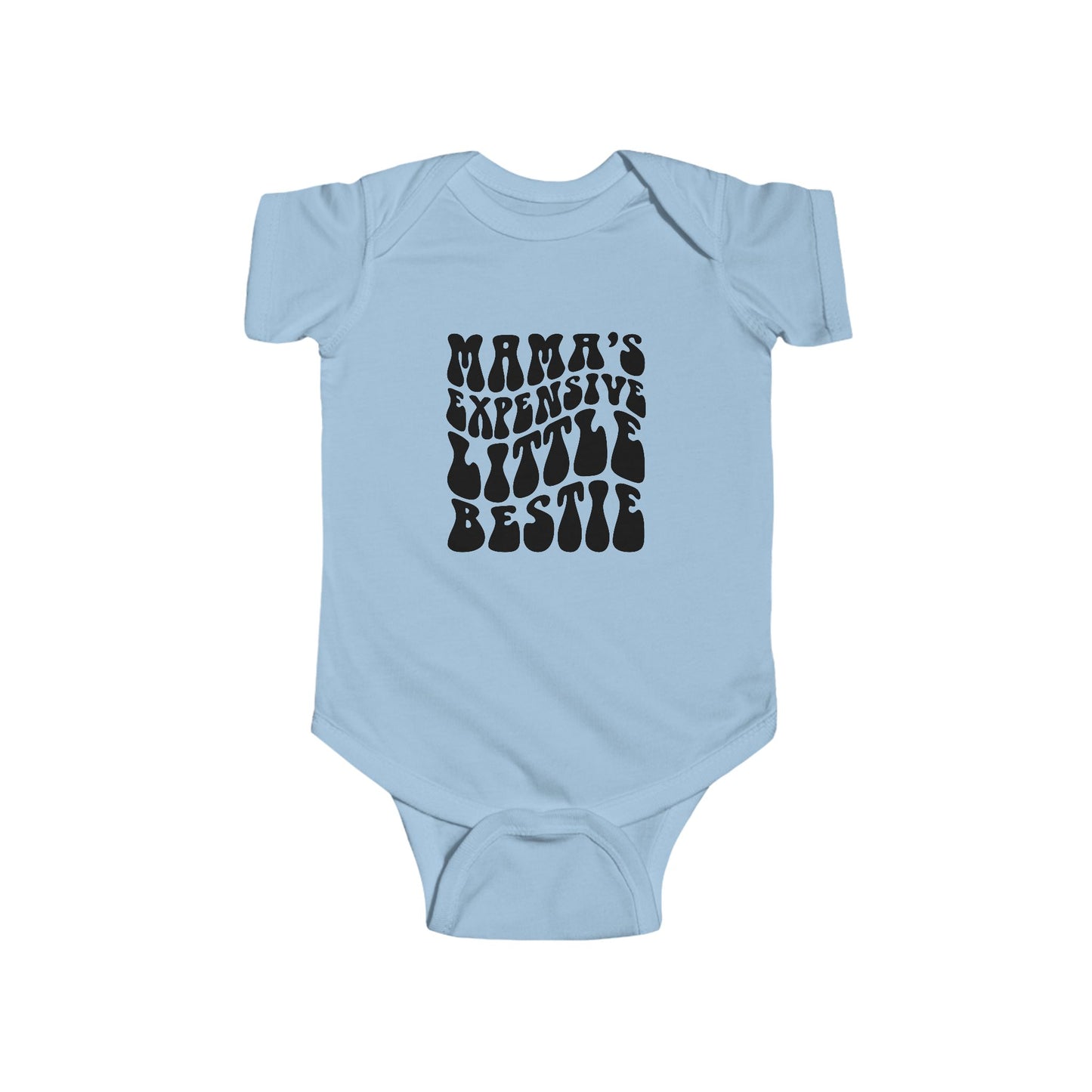 Mama's Expensive Little Bestie Baby Onesie, Funny Baby Shower Gift