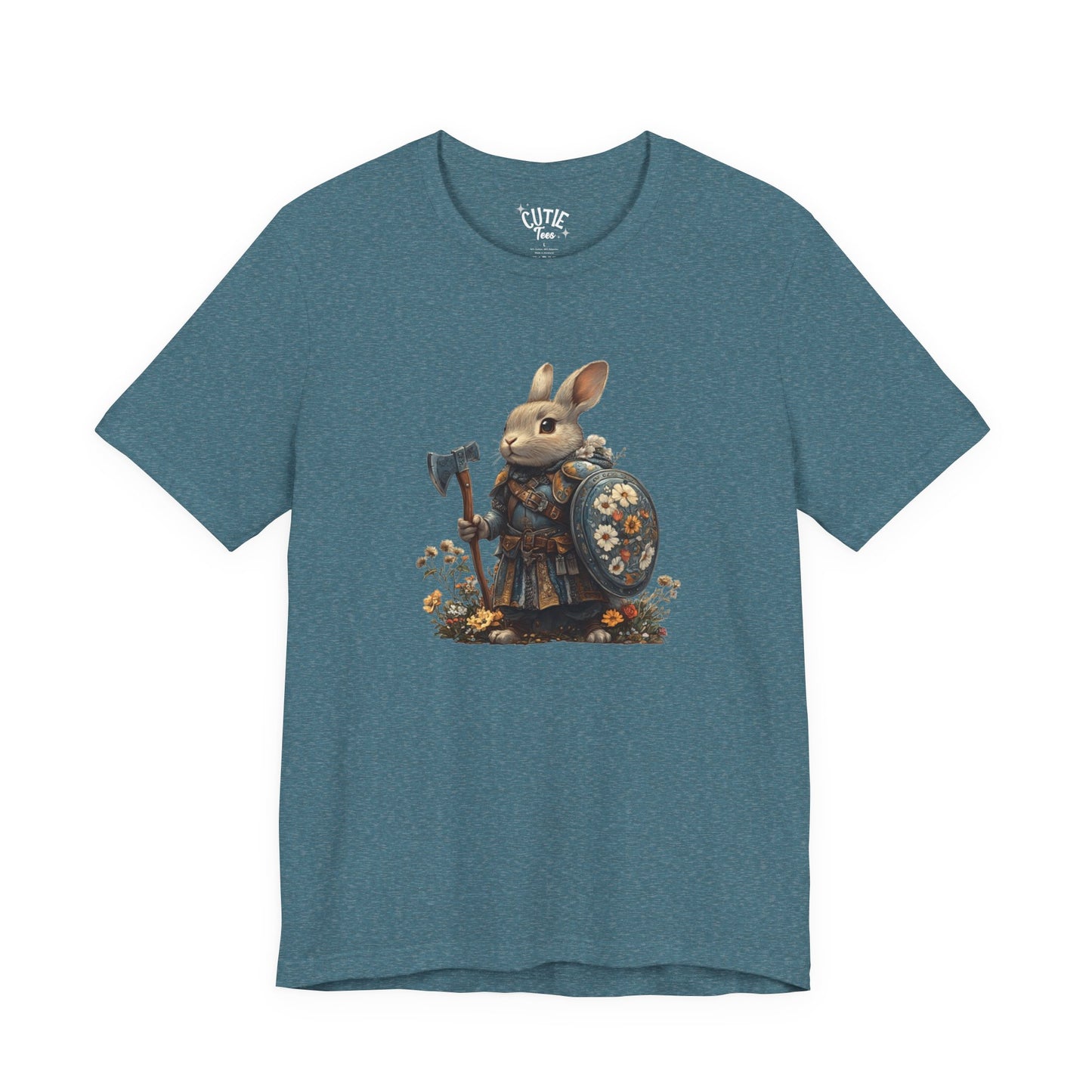 Warrior Rabbit Tee | Perfect for Animal Lovers, Gifts, Casual Wear, the Great Outdoors, and the Adventurous Spirit