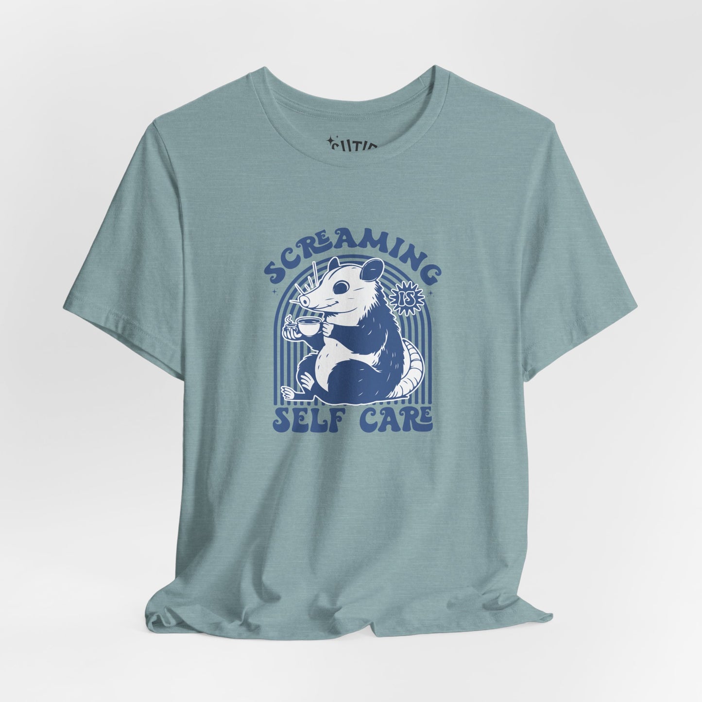 Self Care Possum Tee