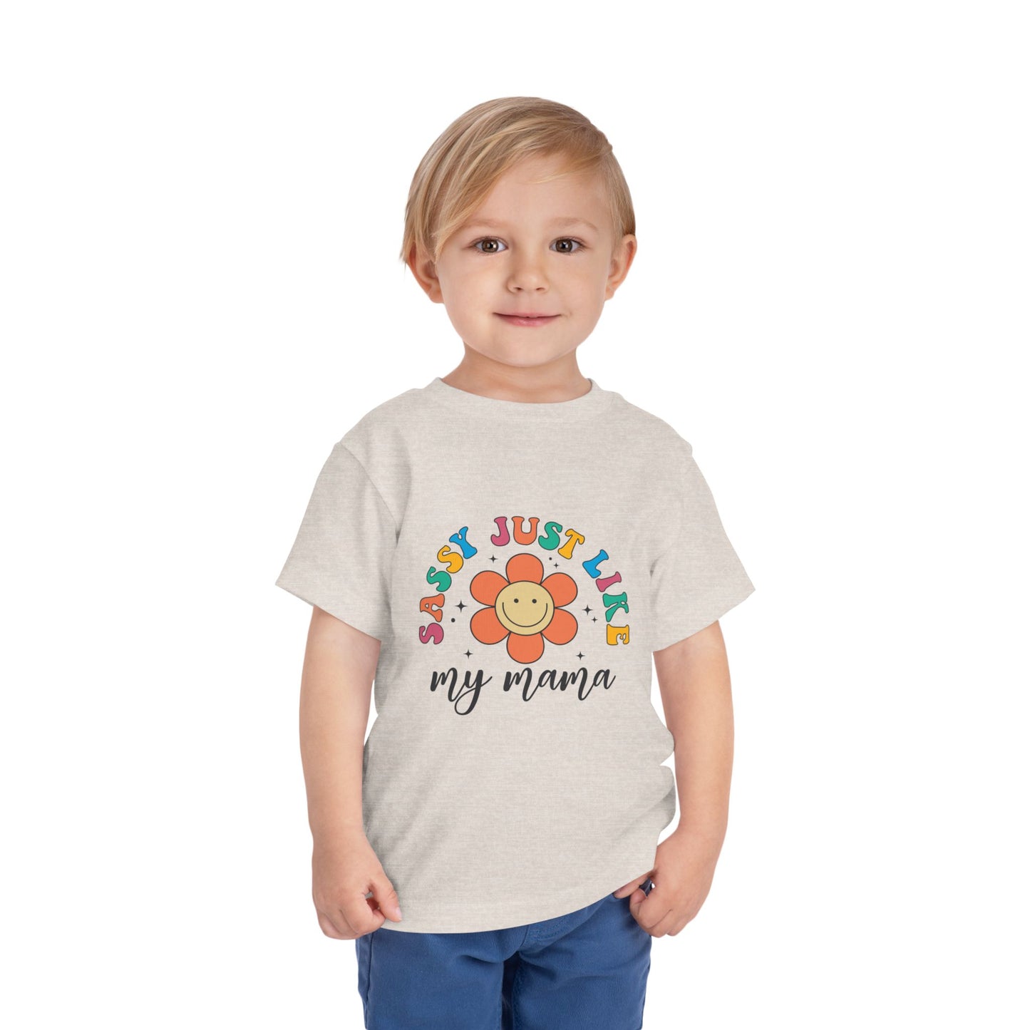 Sassy Like My Mama Toddler Tee - Just Like My Mama, Cute Kids Shirt, Summer Outfit, Birthday Gift, Family Matching