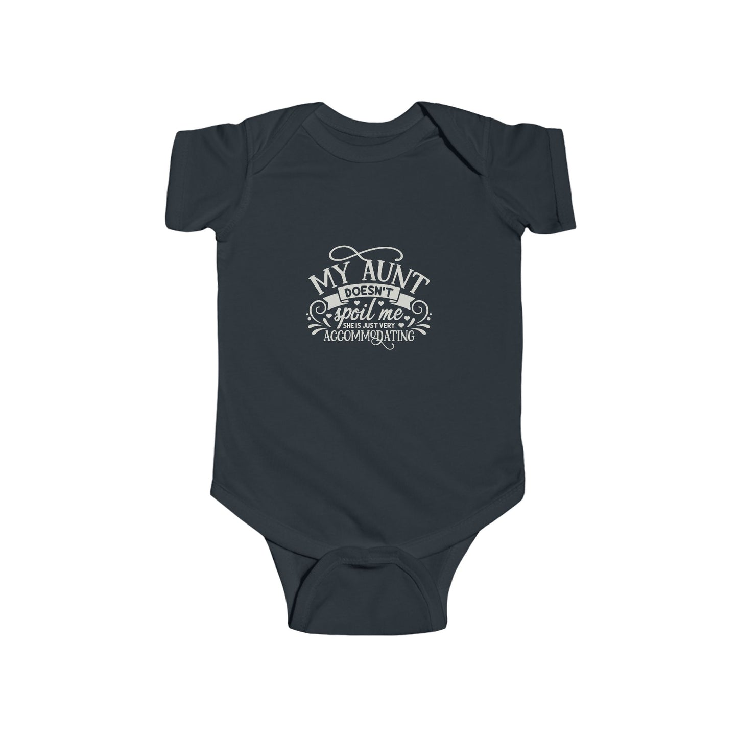 "My Aunt Doesn't Spoil Me" Lucky Baby Bodysuit, Cute Baby Onesie, Gift for New Aunts, Baby Shower Apparel, Funny Auntie Outfit, Newborn Clothing, Gift from New Aunt