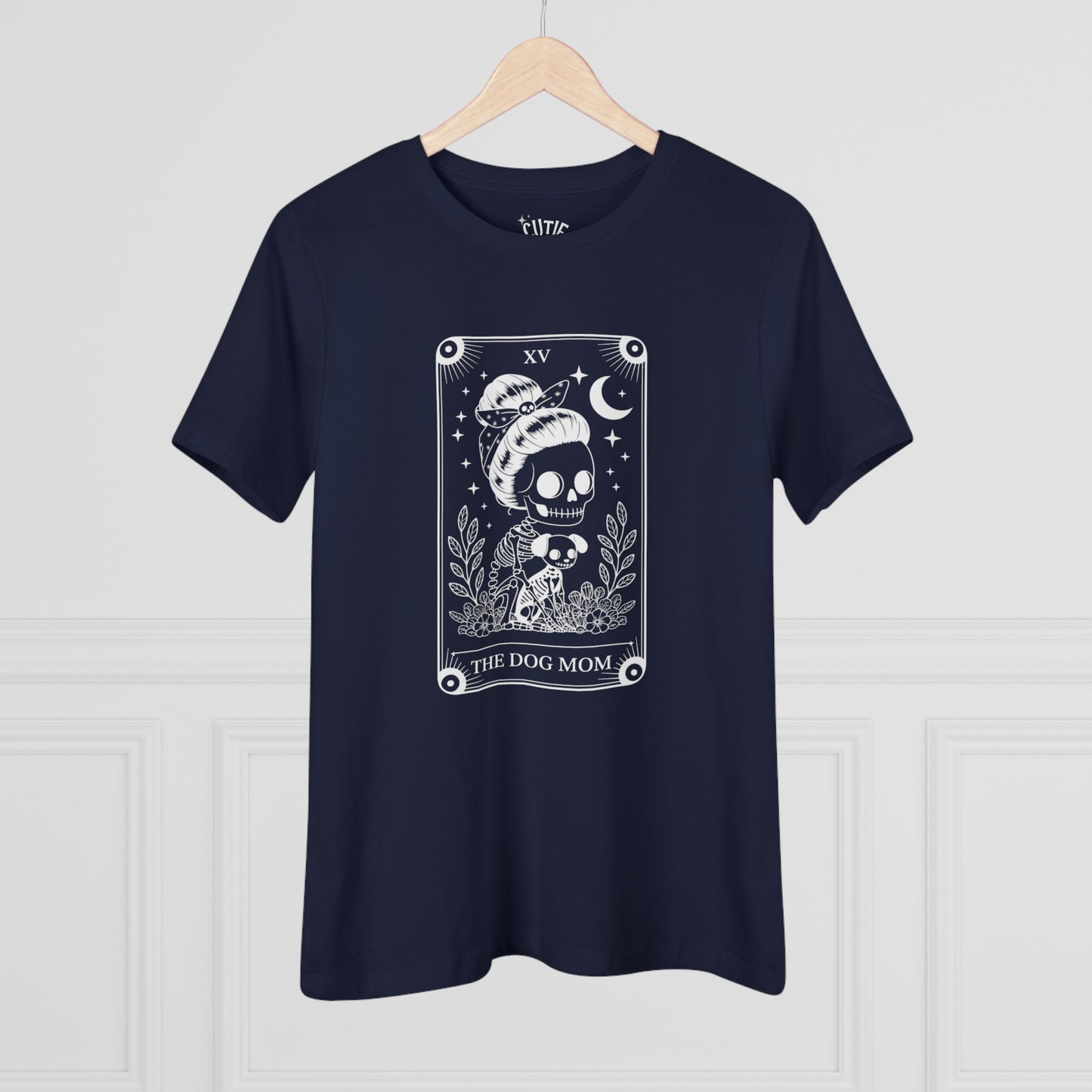 Dog Mom Tarot Card Women's Tee