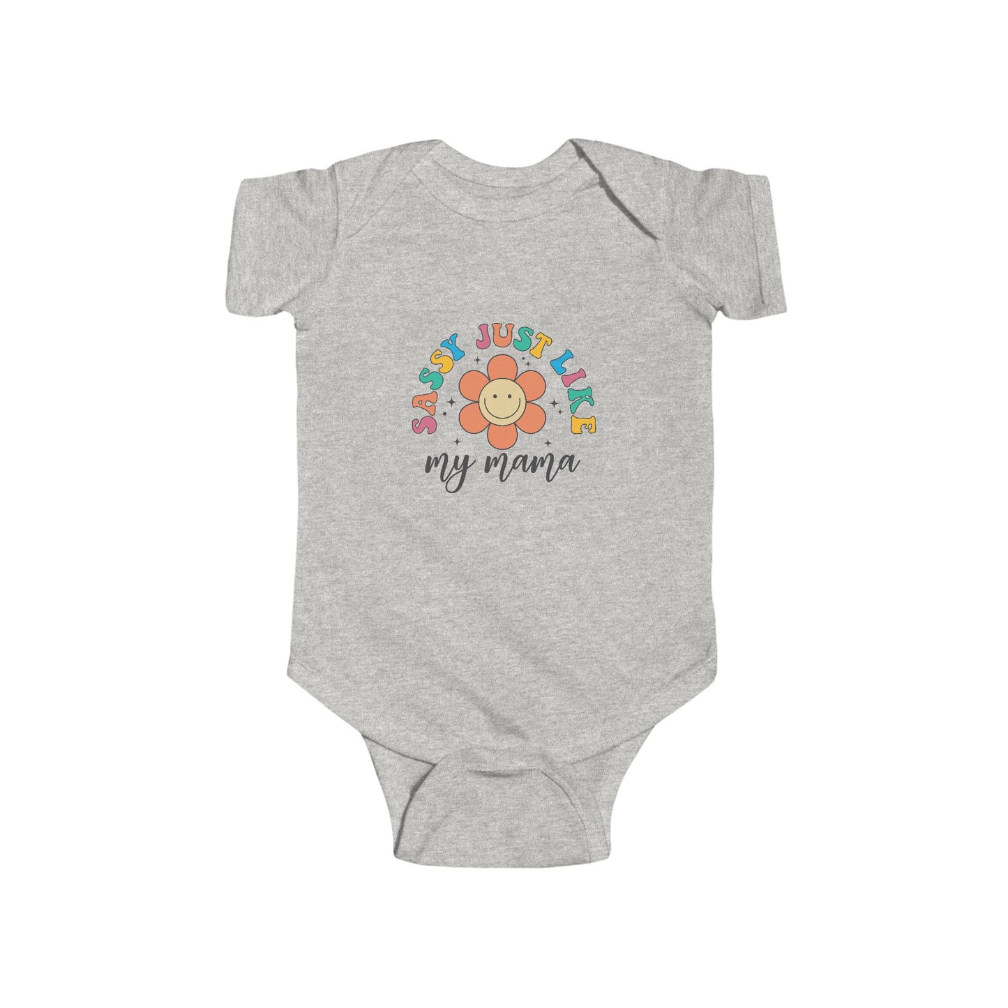 Sassy Like My Mama Onesie - Cute Baby Gift, Baby Shower Outfit, Newborn Clothing, Handmade Baby Clothes, [...]