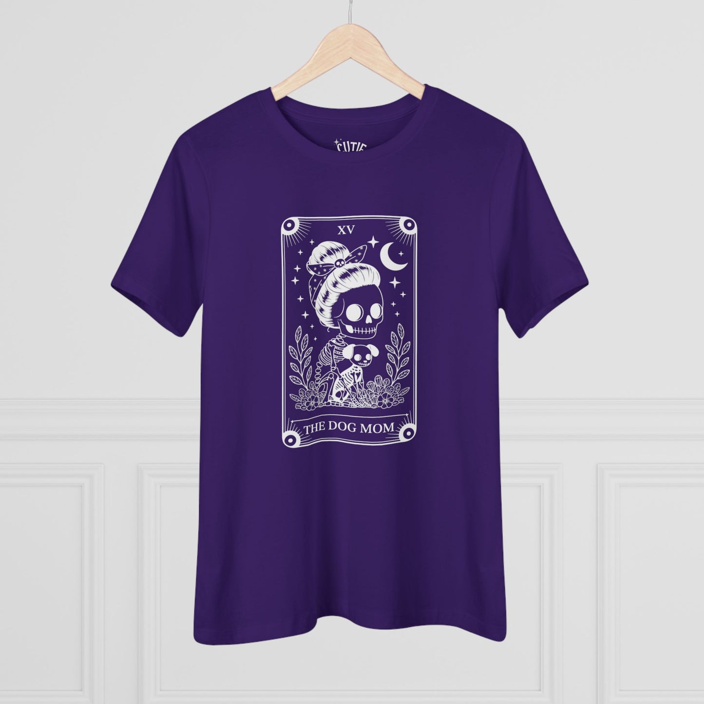 Dog Mom Tarot Card Women's Tee