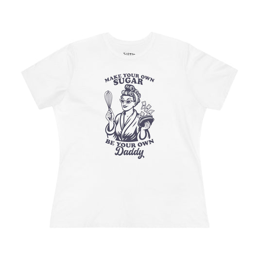 Retro Woman Sugar Daddy Tee - Strong Women Graphic Tee
