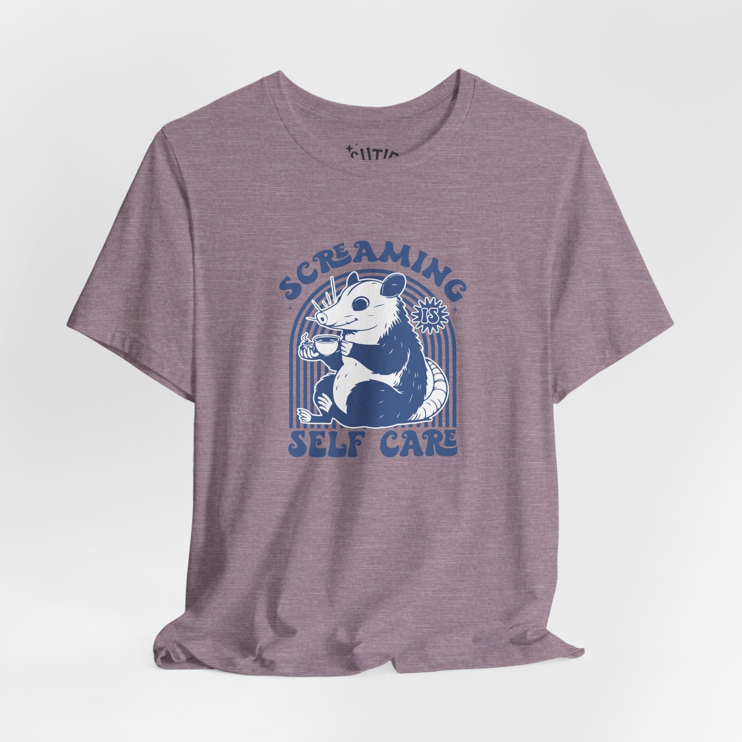 Self Care Possum Tee