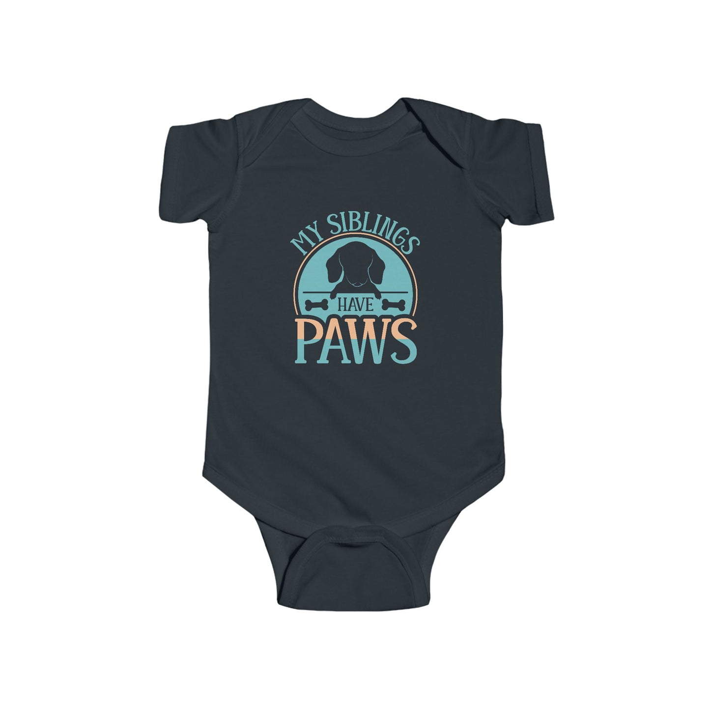 Dog Family Infant Onesie - My Siblings Have Paws
