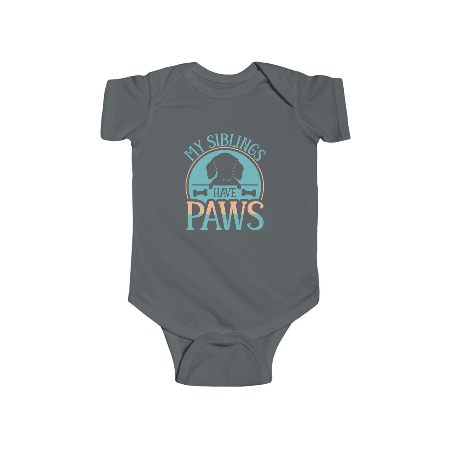 Dog Family Infant Onesie - My Siblings Have Paws