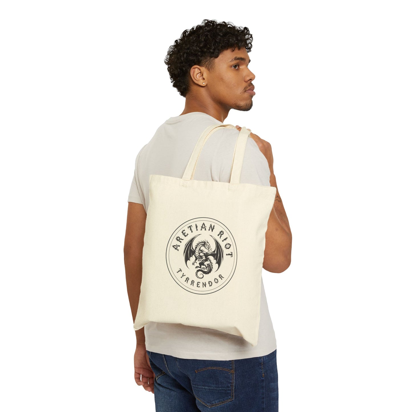Dragon Tote Bag — 'Aretian Riot'