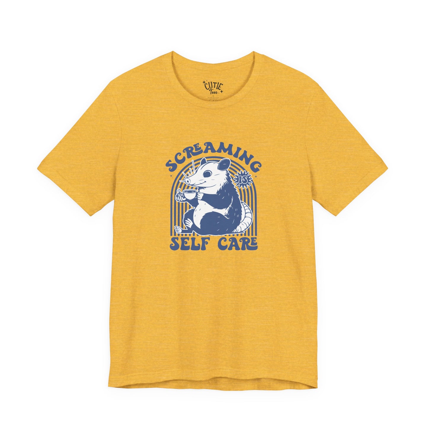 Self Care Possum Tee