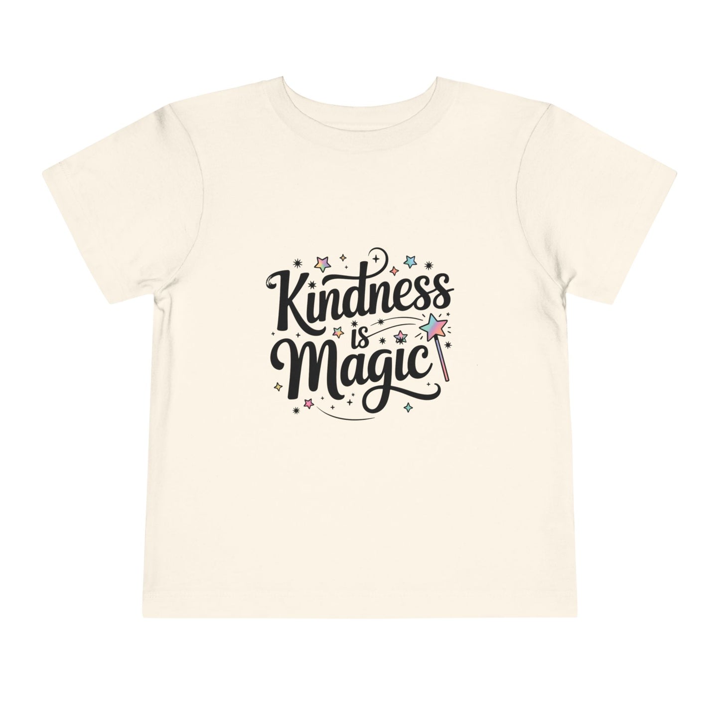 Toddler Tee - Kindness is Magic, Magic Wand & Positive Vibes