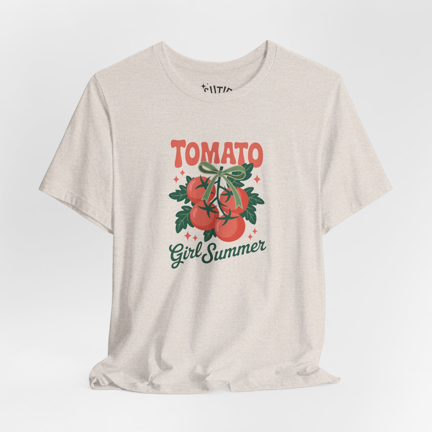 Tomato Girl Summer Tee, Unisex Casual T-Shirt, Summer Vibes Top, Gardening Gift, Trendy Apparel for Women