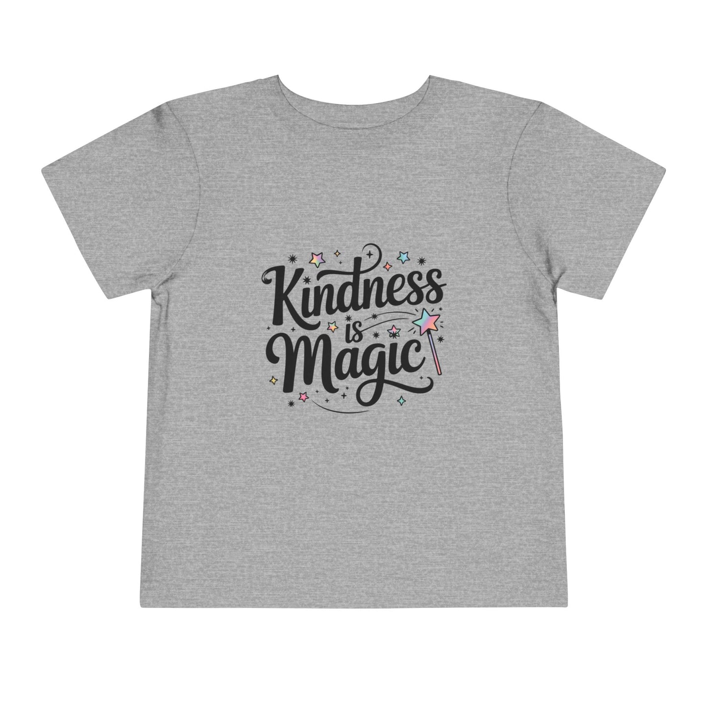 Toddler Tee - Kindness is Magic, Magic Wand & Positive Vibes
