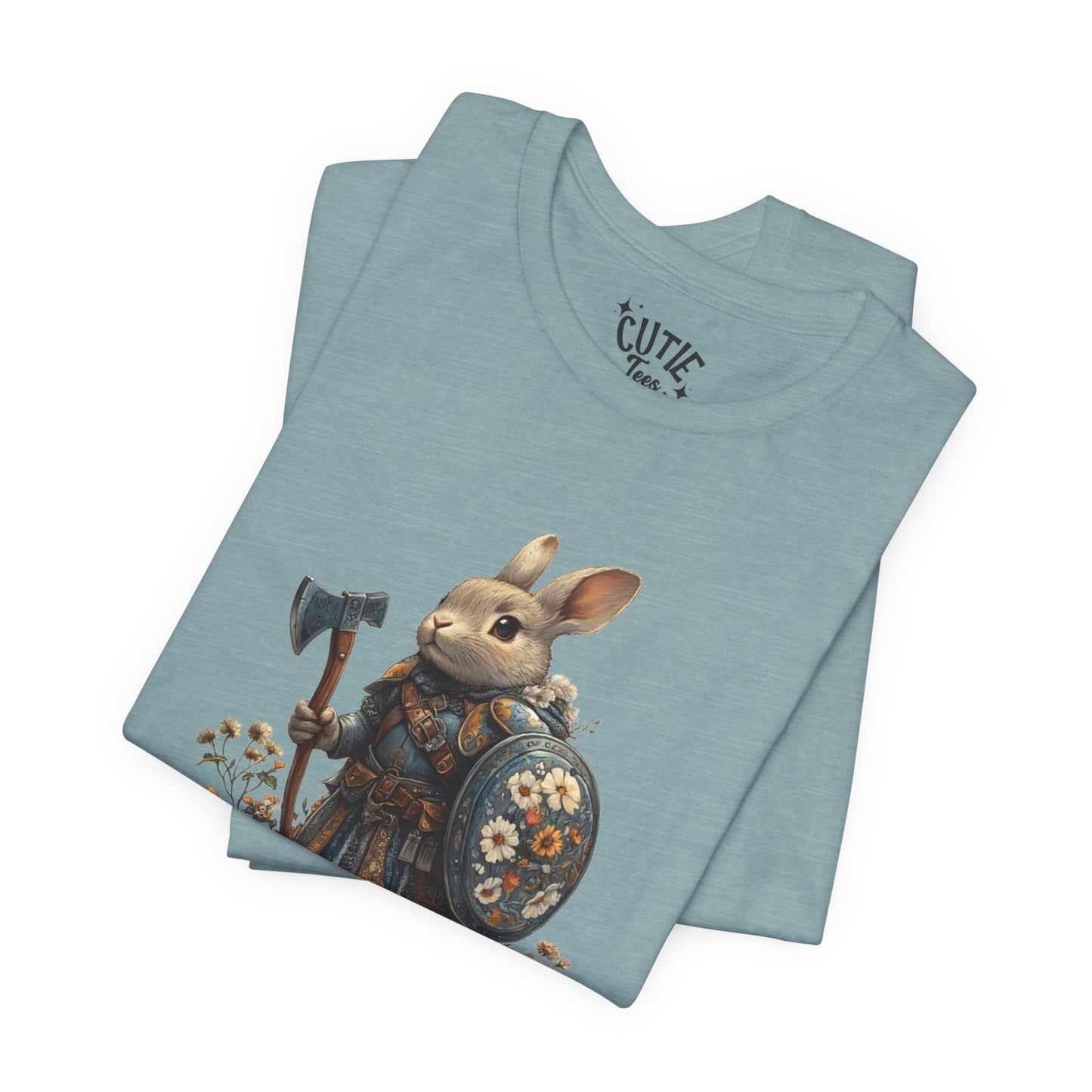 Warrior Rabbit Tee | Perfect for Animal Lovers, Gifts, Casual Wear, the Great Outdoors, and the Adventurous Spirit