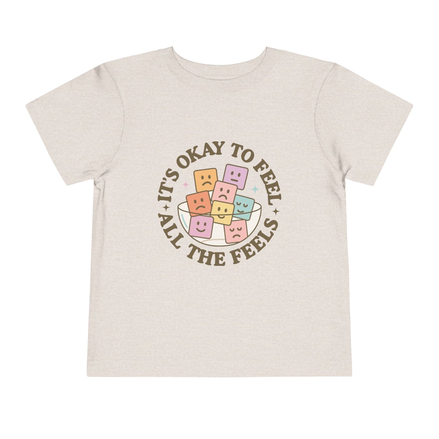 Emotional Support Toddler Tee, Cute Kids Shirt, Feelings Graphic Tee, Gift for Toddlers, Positive Vibes T-Shirt, Children's Apparel