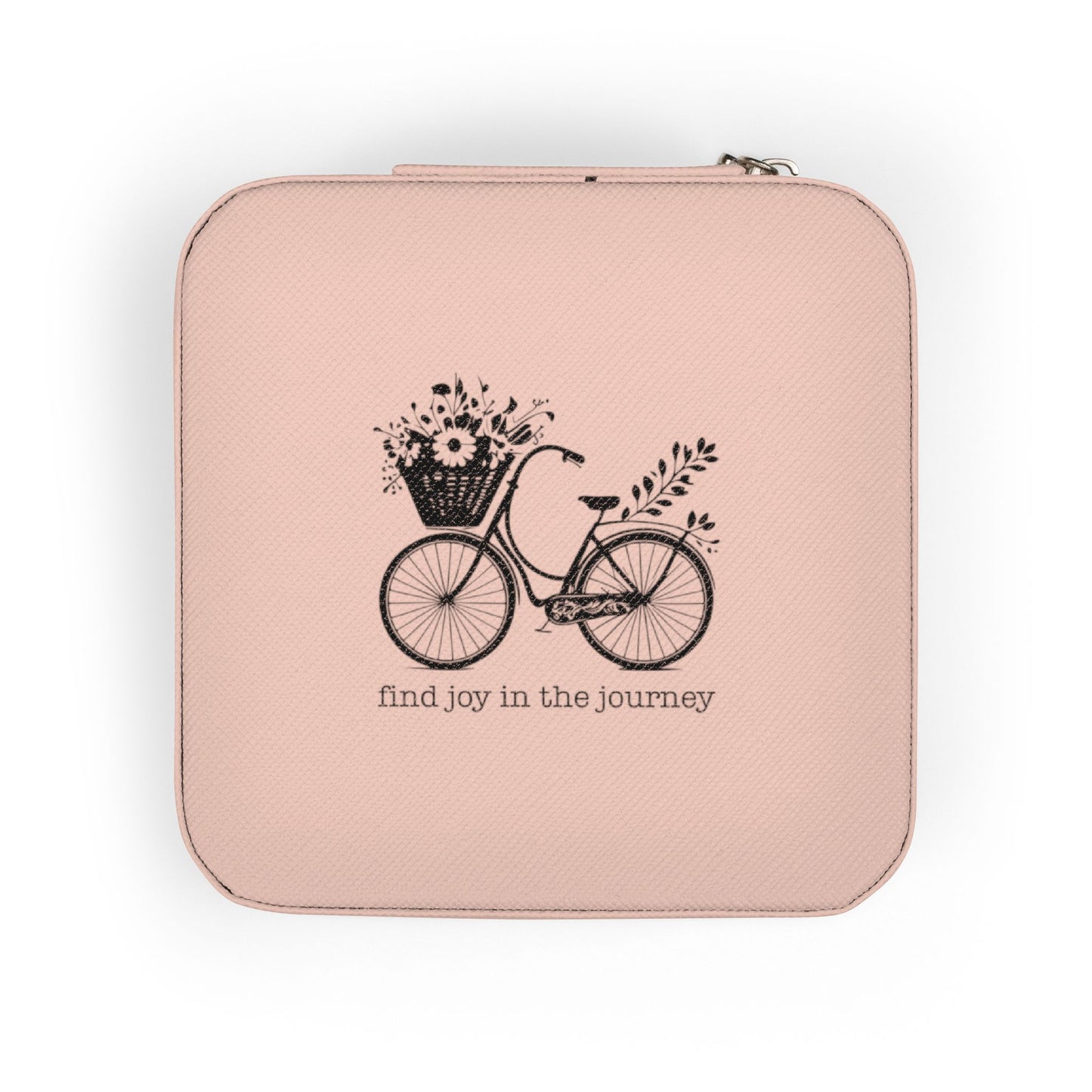 Bicycle Jewelry Travel Case, Find Joy in the Journey