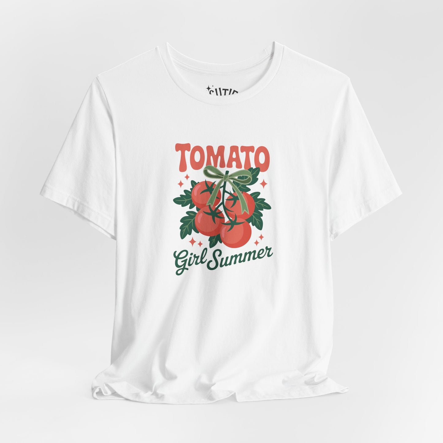 Tomato Girl Summer Tee, Unisex Casual T-Shirt, Summer Vibes Top, Gardening Gift, Trendy Apparel for Women