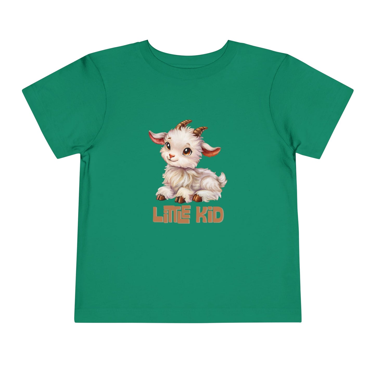 Little Kid Toddler Tee - Baby Goat Pun Shirt - Bella+Canvas - Goat Lover Gift
