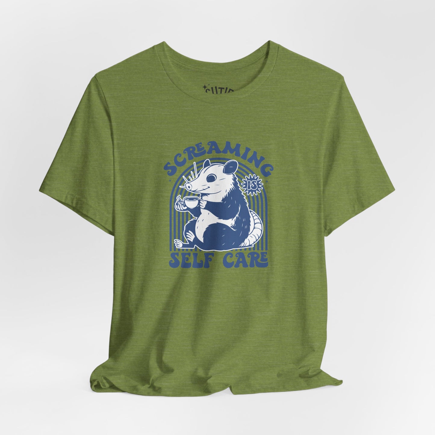 Self Care Possum Tee