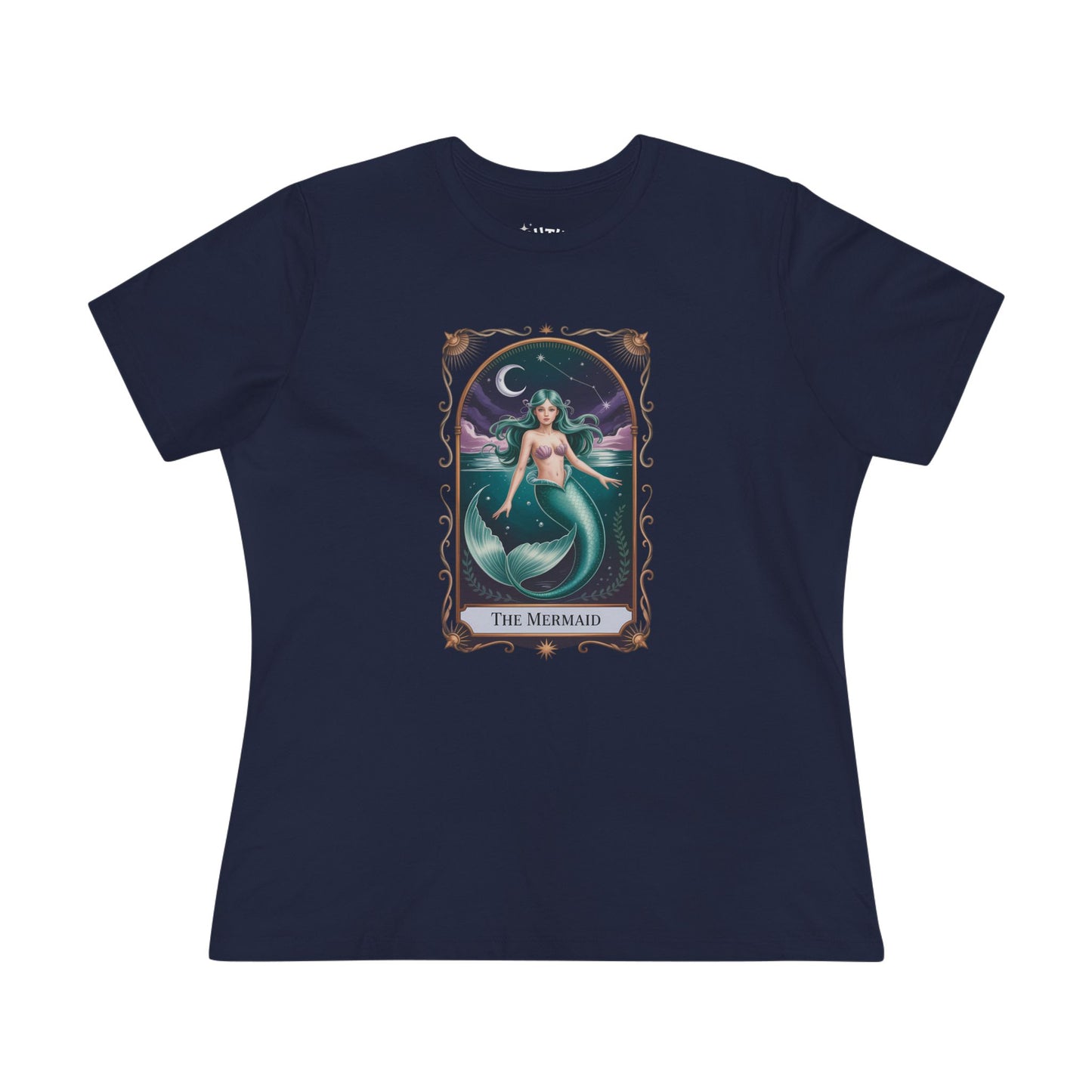 Mermaid Tarot Card Shirt, Women's Tee