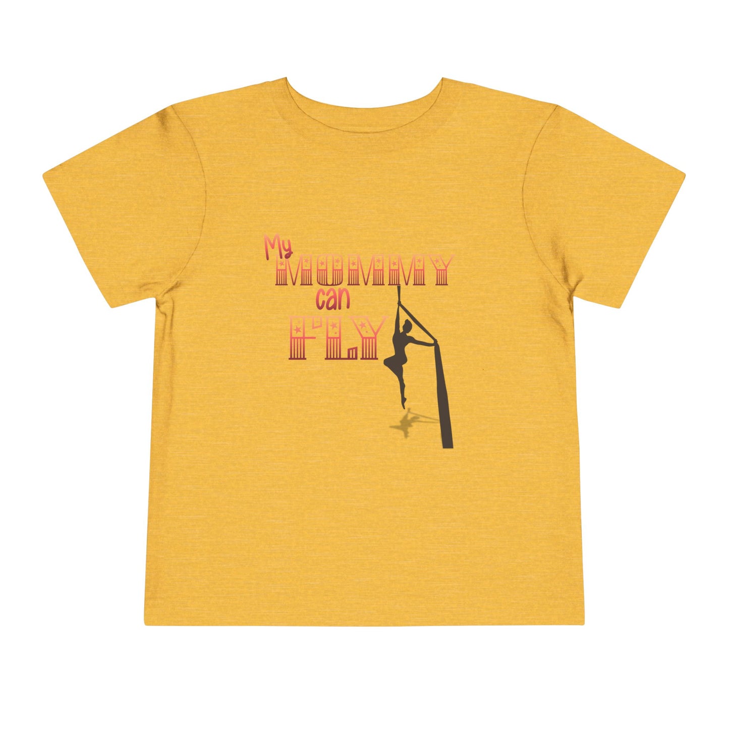 My Mommy Can Fly Aerialist Toddler T-shirt, Aerial Silks