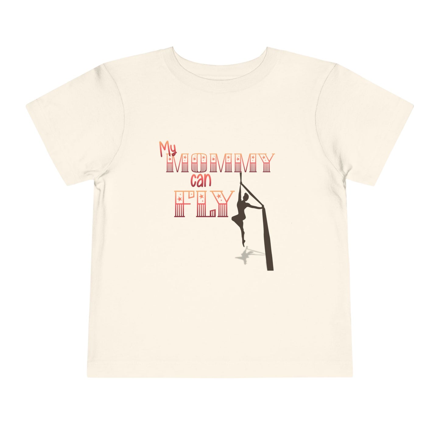 My Mommy Can Fly Aerialist Toddler T-shirt, Aerial Silks