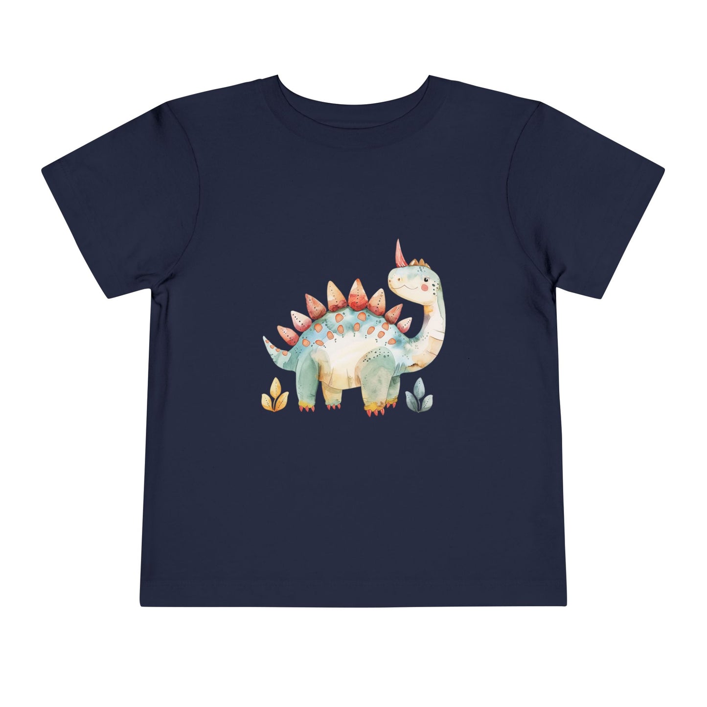 Dinosaur Watercolor Toddler Tee, Cute Dino Shirt, Children's Summer T-Shirt, Baby Birthday Gift, Kid's Fashion