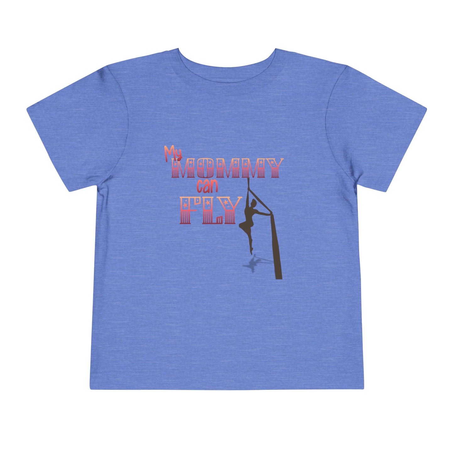 My Mommy Can Fly Aerialist Toddler T-shirt, Aerial Silks