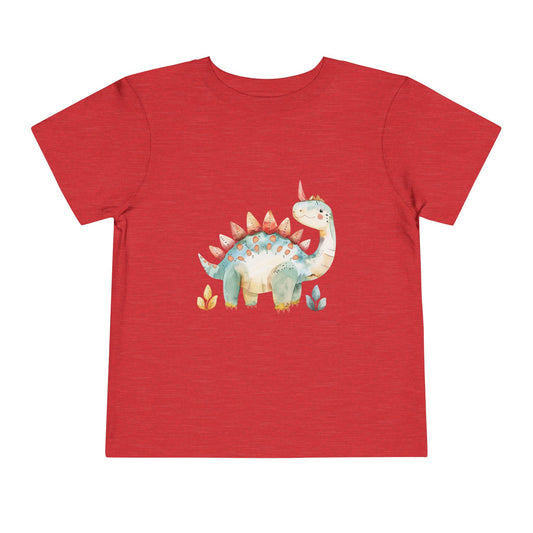 Dinosaur Watercolor Toddler Tee, Cute Dino Shirt, Children's Summer T-Shirt, Baby Birthday Gift, Kid's Fashion