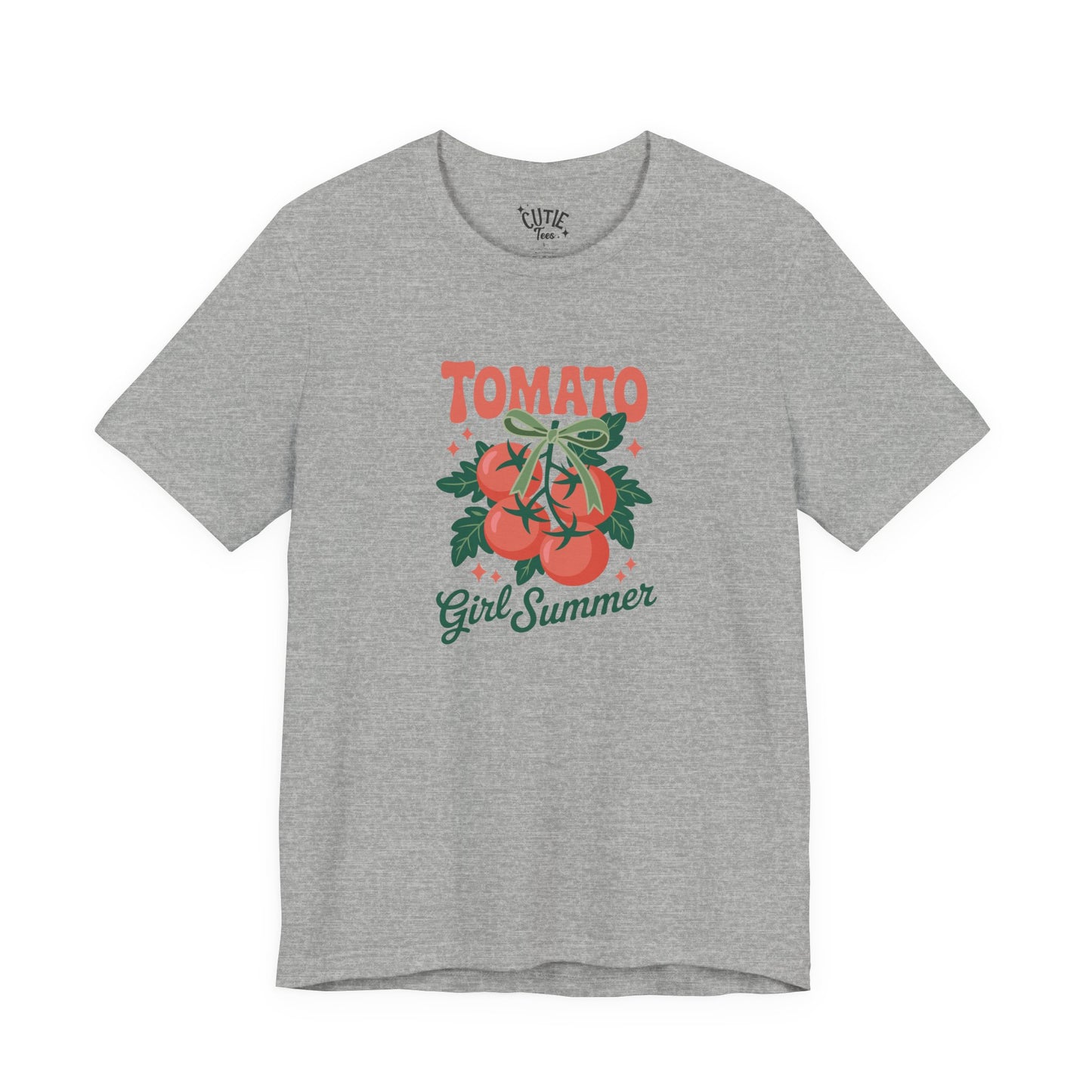 Tomato Girl Summer Tee, Unisex Casual T-Shirt, Summer Vibes Top, Gardening Gift, Trendy Apparel for Women