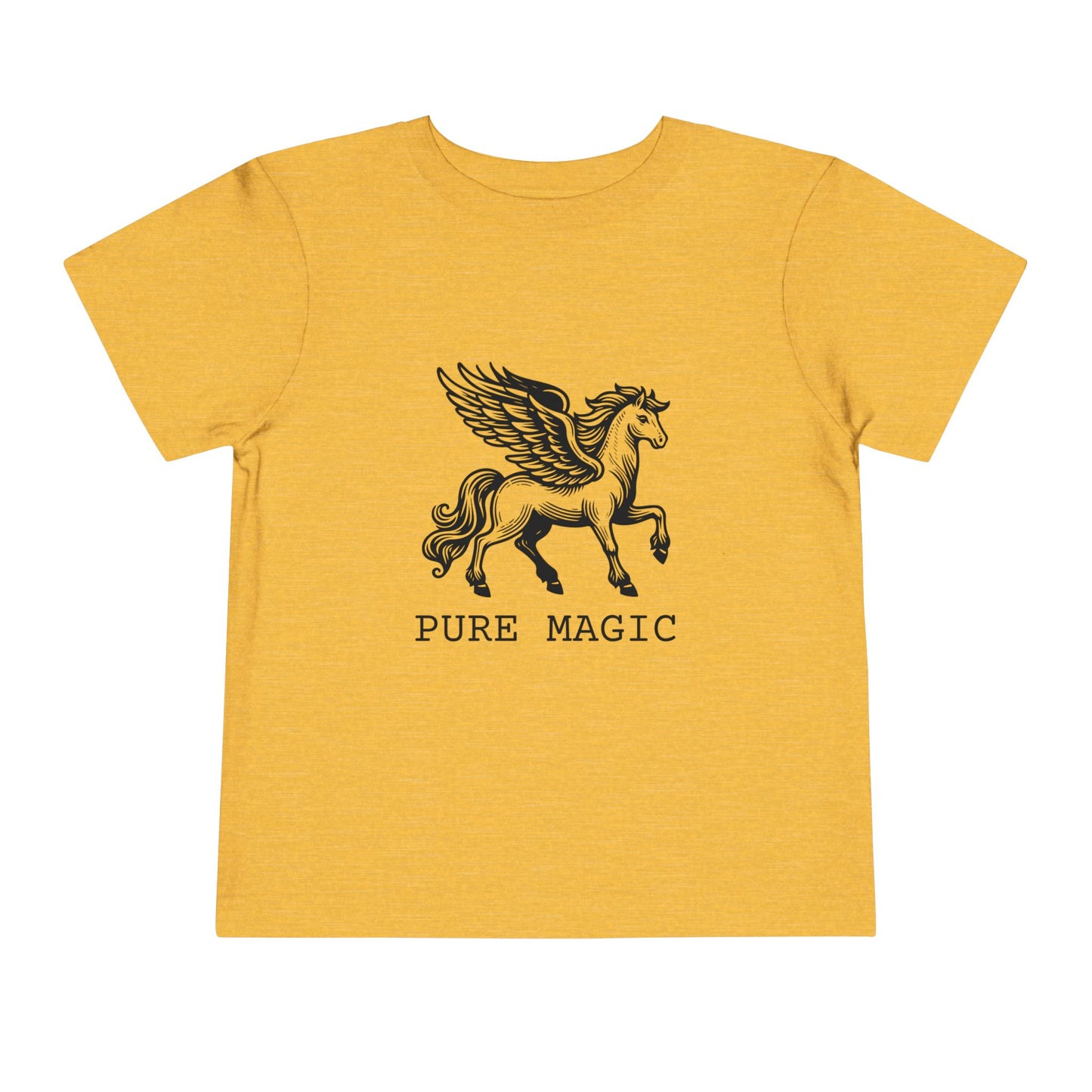 Pure Magic Pegasus Fantasy Toddler Short Sleeve Tee - Bella+Canvas Shirt