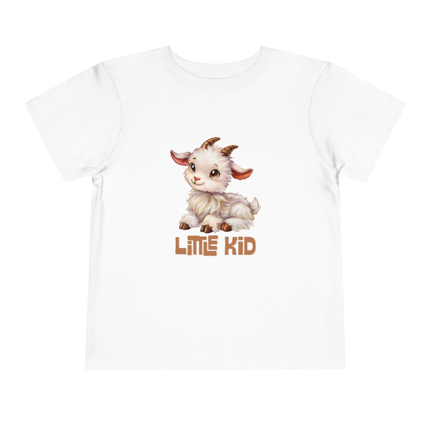 Little Kid Toddler Tee - Baby Goat Pun Shirt - Bella+Canvas - Goat Lover Gift