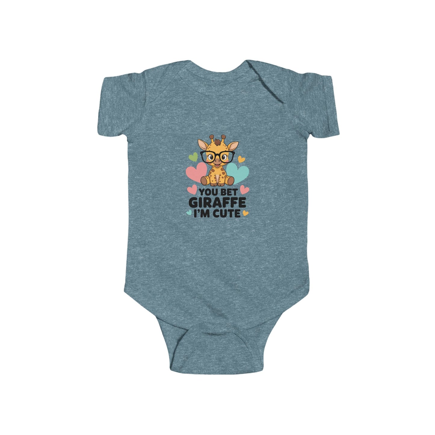 Giraffe Infant Bodysuit - You Bet Giraffe I'm Cute Onesie, Adorable Baby Outfit, Cute Baby Gift, Newborn Clothes, Toddler Apparel, Birthday Gift, Baby Shower Gift