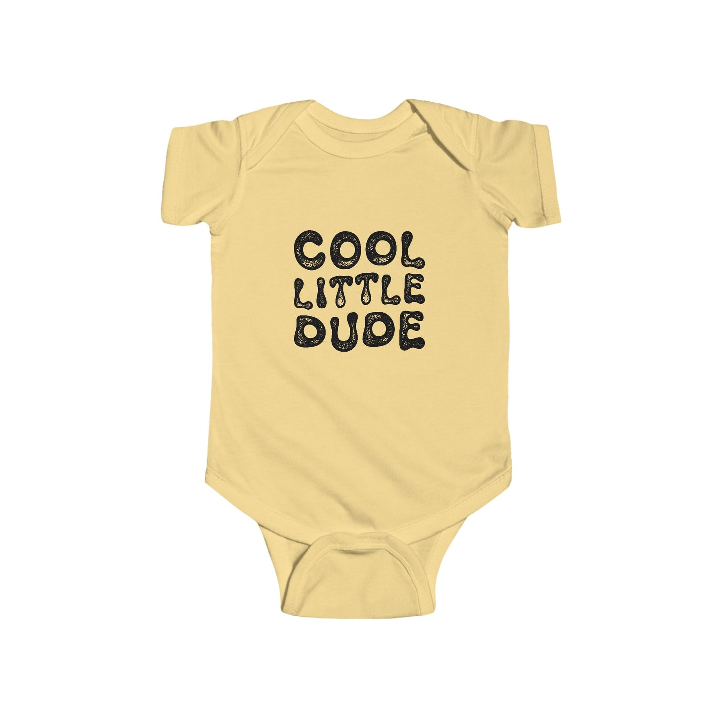 Cool Little Dude Baby Onesie - Retro Design - Baby Shower Gift