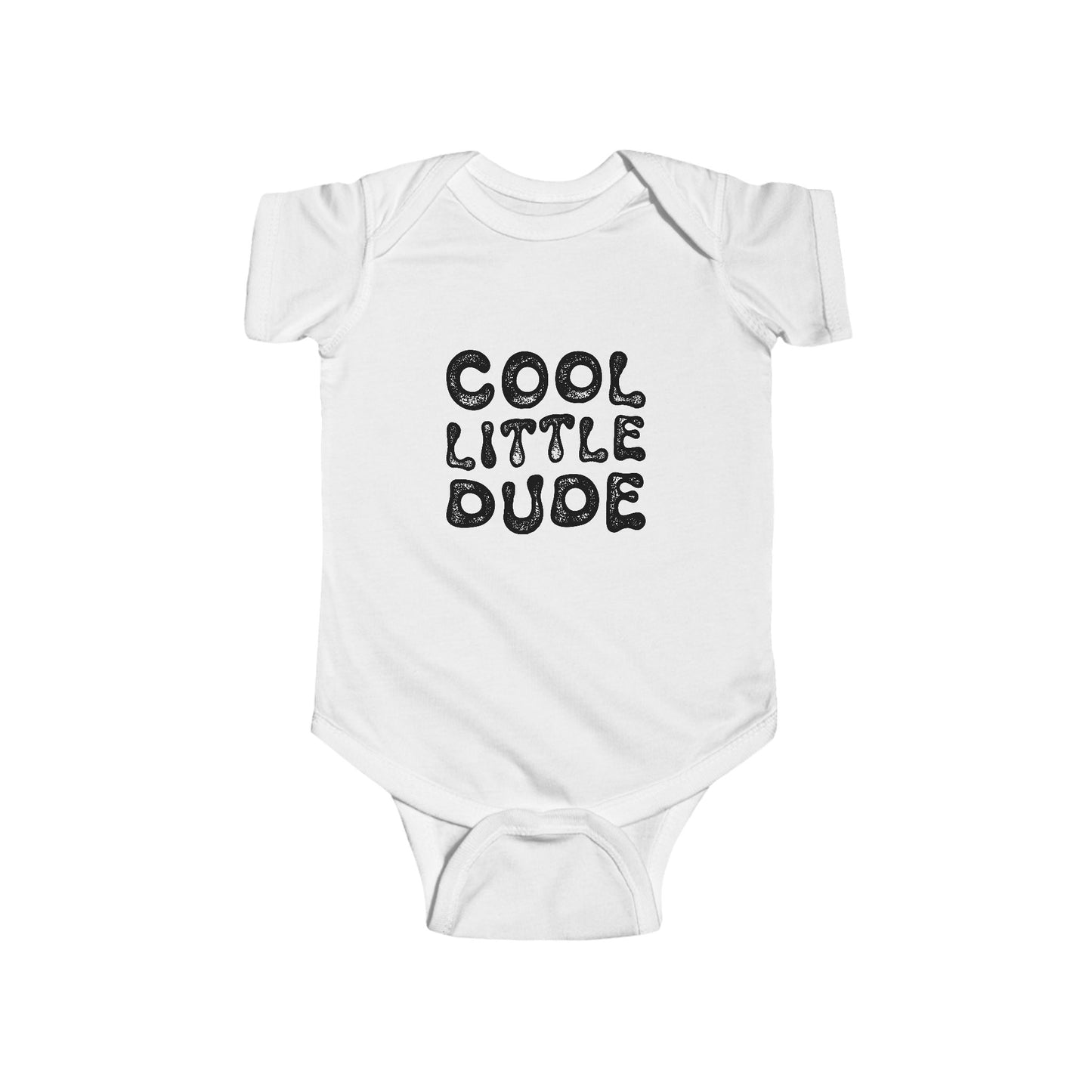 Cool Little Dude Baby Onesie - Retro Design - Baby Shower Gift