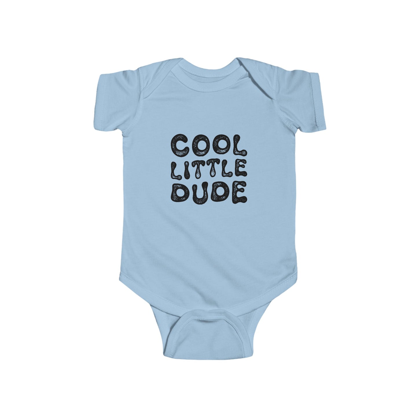 Cool Little Dude Baby Onesie - Retro Design - Baby Shower Gift