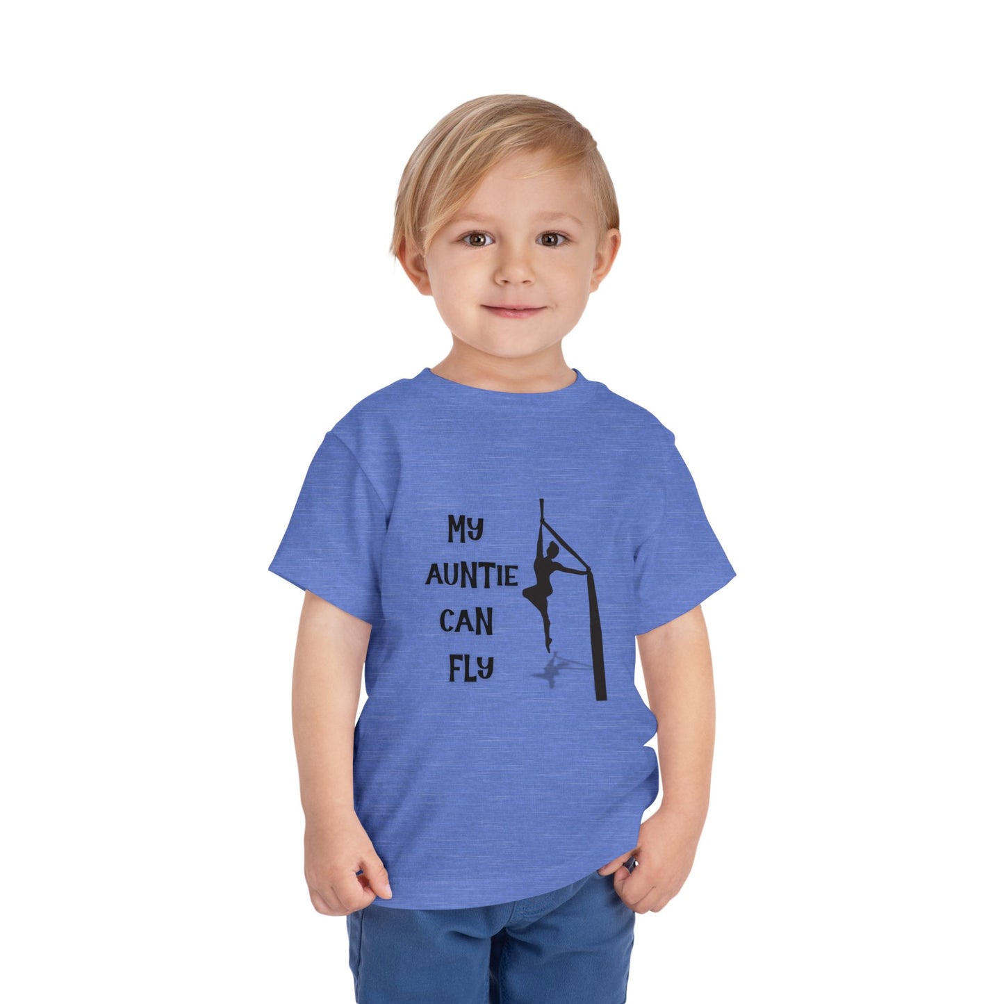 My Auntie Can Fly Aerialist Auntie Gift Toddler T-Shirt
