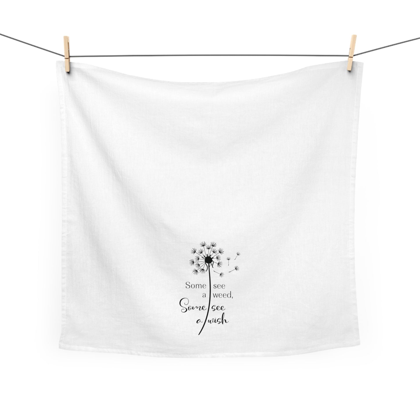 Dandelion Wish Design Charming Tea Towel, Inspirational Kitchen Decor, Gift for Gardeners, Home Accents, Perfect for Housewarming, [...]