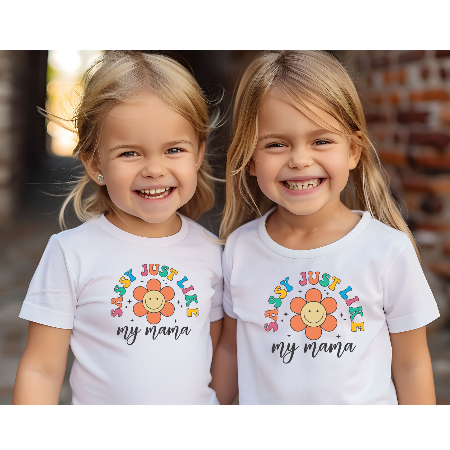 Sassy Like My Mama Toddler Tee - Just Like My Mama, Cute Kids Shirt, Summer Outfit, Birthday Gift, Family Matching