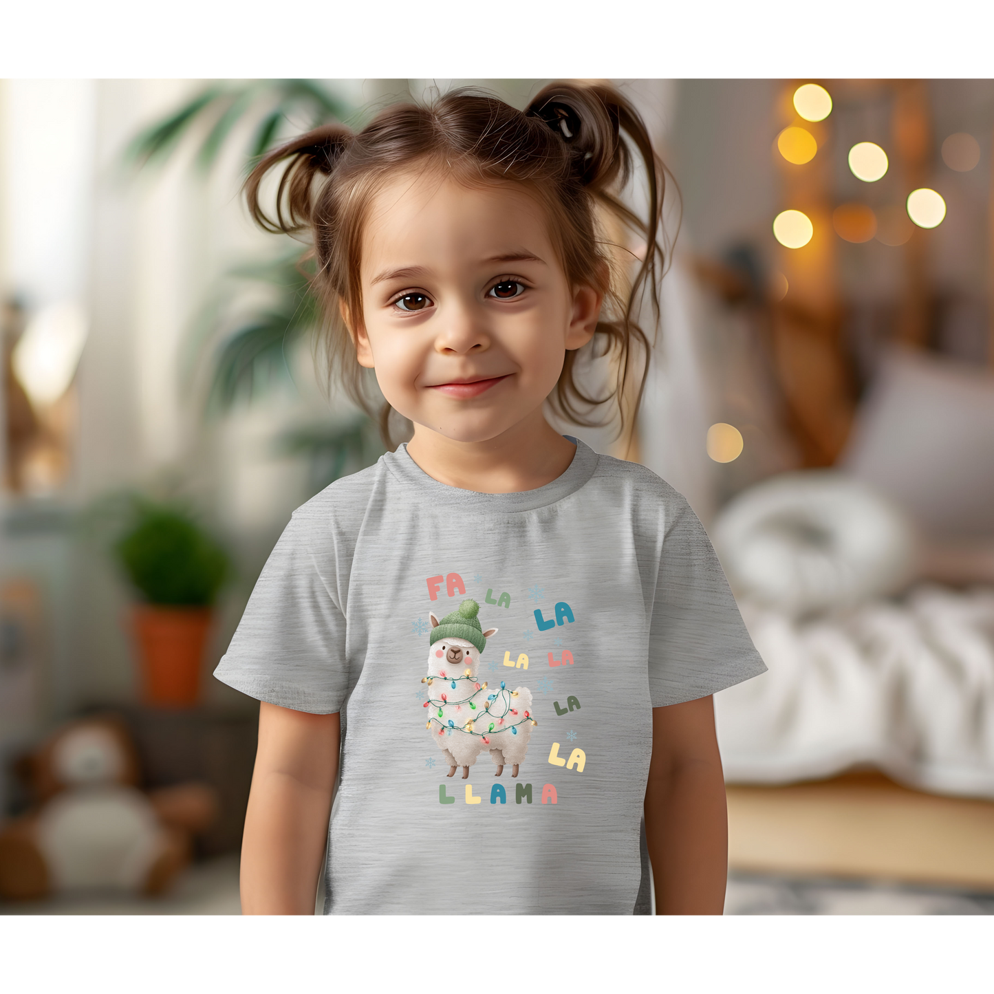 Holiday Llama Toddler Tee